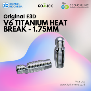 Original E3D V6 Titanium Heat Break from UK